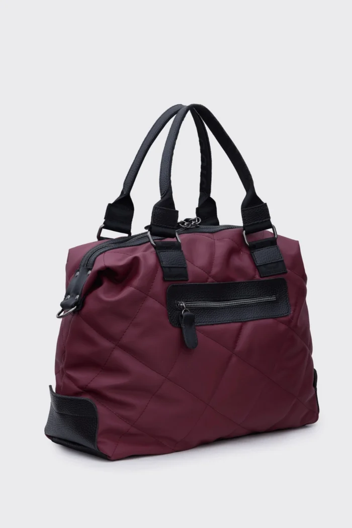 Weekend Nylon Τσάντα Χειρος Μπορντω Xl - Image 5