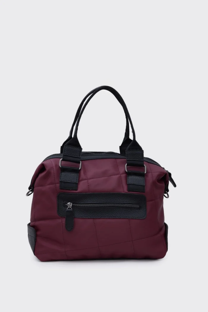 Weekend Nylon Τσάντα Χειρος Μπορντω Small - Image 6