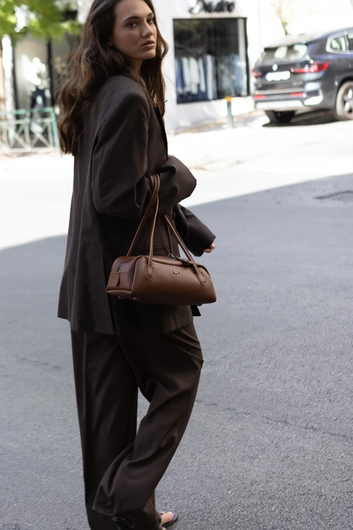 Silhouette Eco Τσάντα Ώμου Κονιακ Small - Image 5