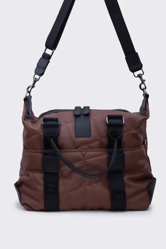 Weekend Nylon Τσάντα Χειρος Κονιακ Small - Image 5