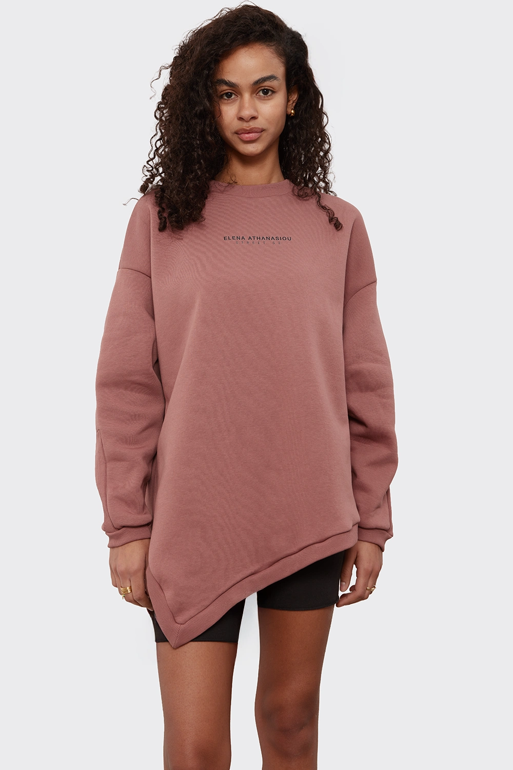 Essential Sweatshirt Apparel Ροζ