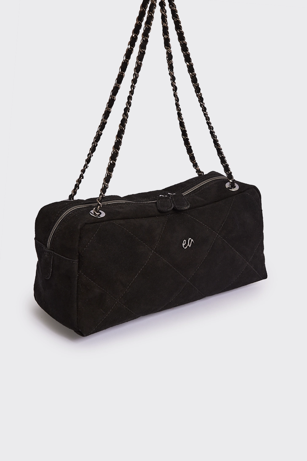 Silhouette Chain Τσάντα Ώμου Μαυρη Large - Image 1