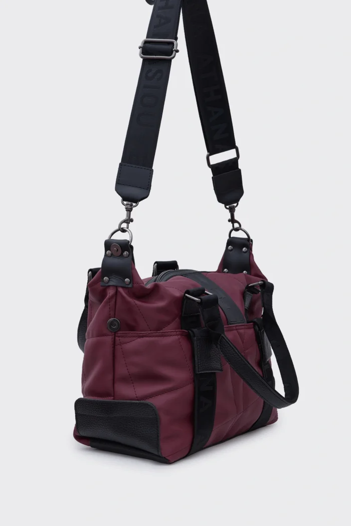 Weekend Nylon Τσάντα Χειρος Μπορντω Small - Image 3