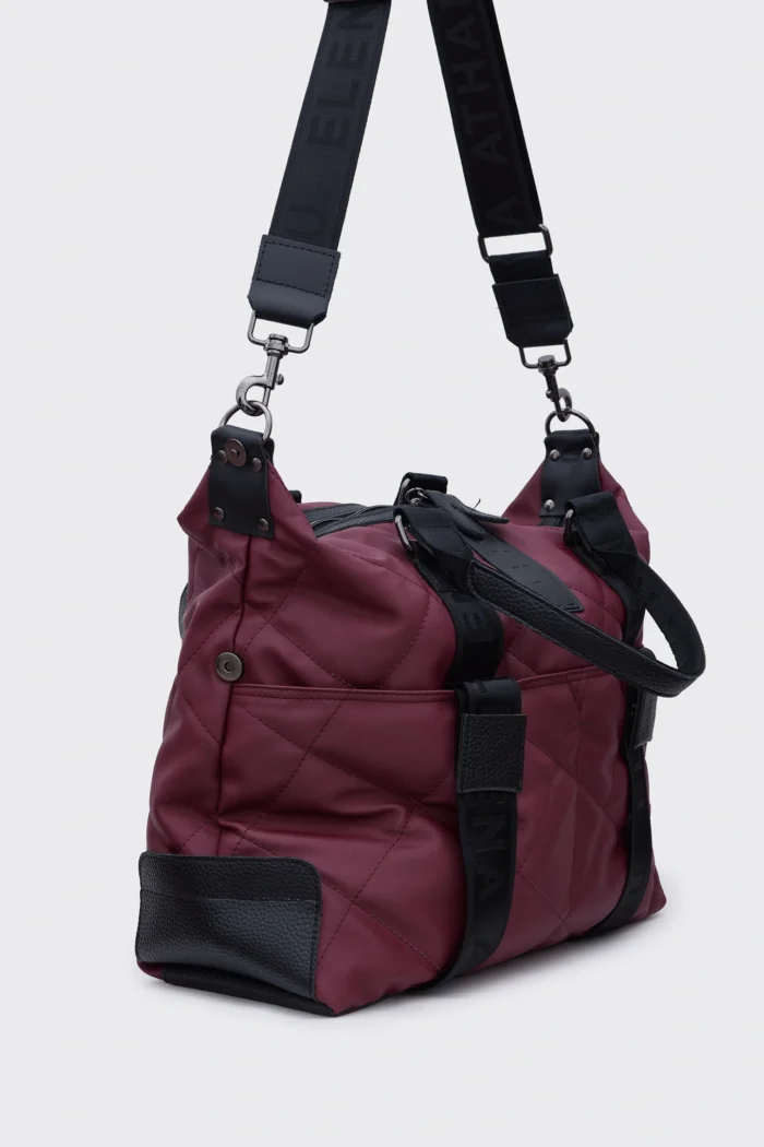 Weekend Nylon Τσάντα Χειρος Μπορντω Xl - Image 3