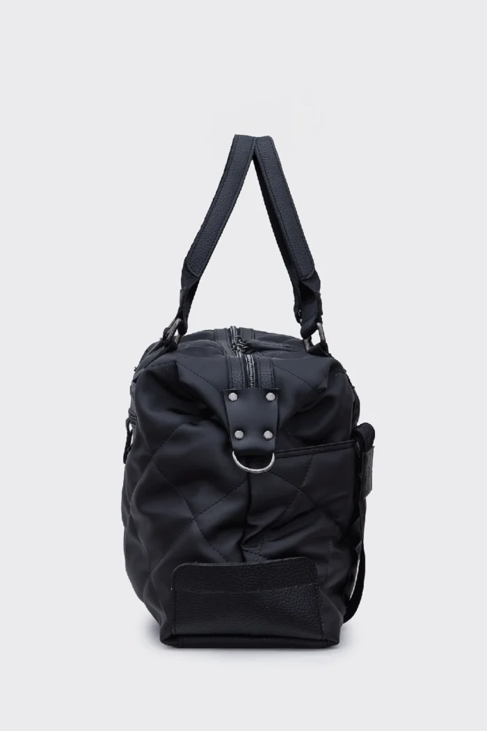 Weekend Nylon Τσάντα Χειρος Μαύρη Small - Image 5