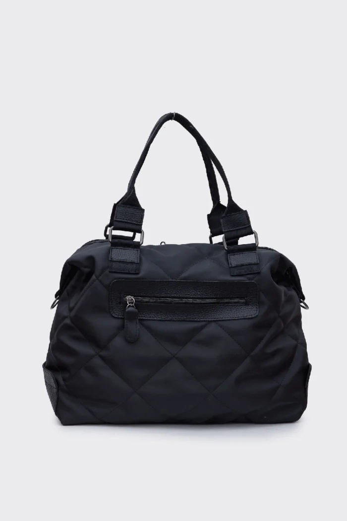 Weekend Nylon Τσάντα Χειρος Μαύρη Small - Image 6