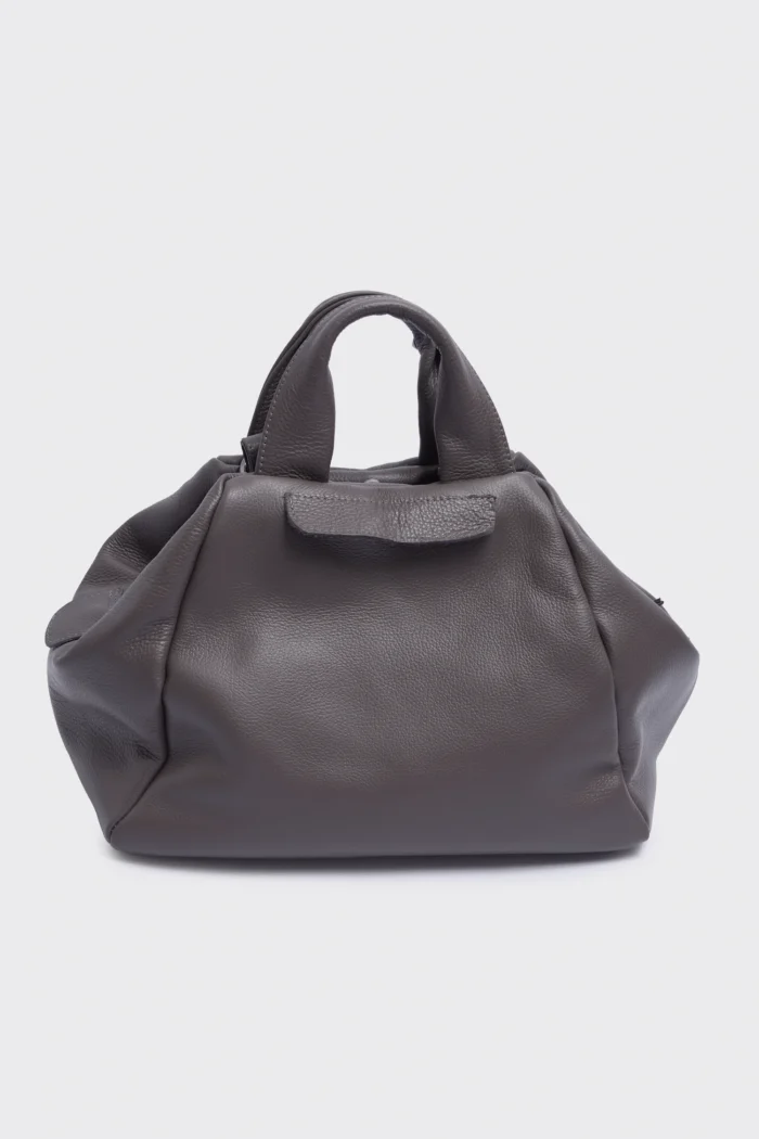 Bubble Bag Τσάντα Χειρος Γκρι - Image 6