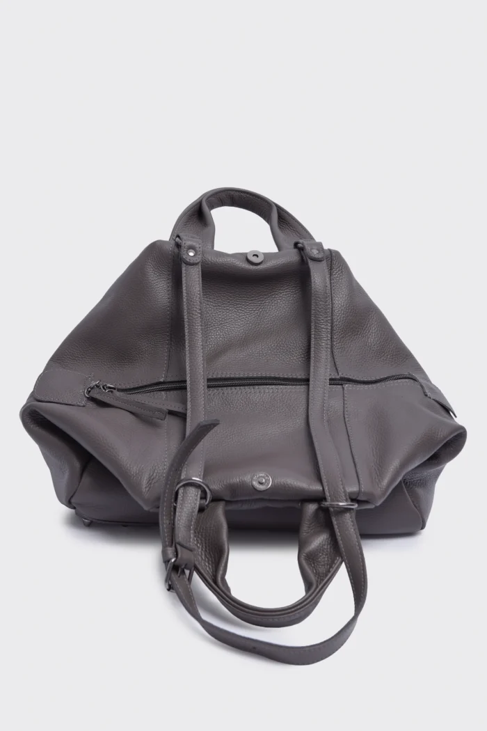 Bubble Bag Τσάντα Χειρος Γκρι - Image 3