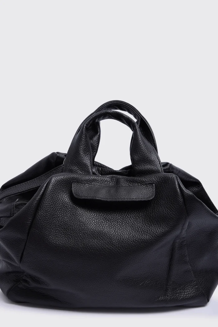 Bubble Bag Τσάντα Χειρος Μαυρη LARGE - Image 5