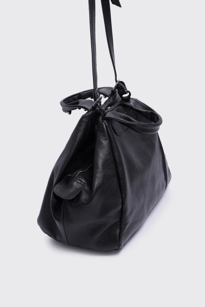 Bubble Bag Τσάντα Χειρος Μαυρη SMALL - Image 5