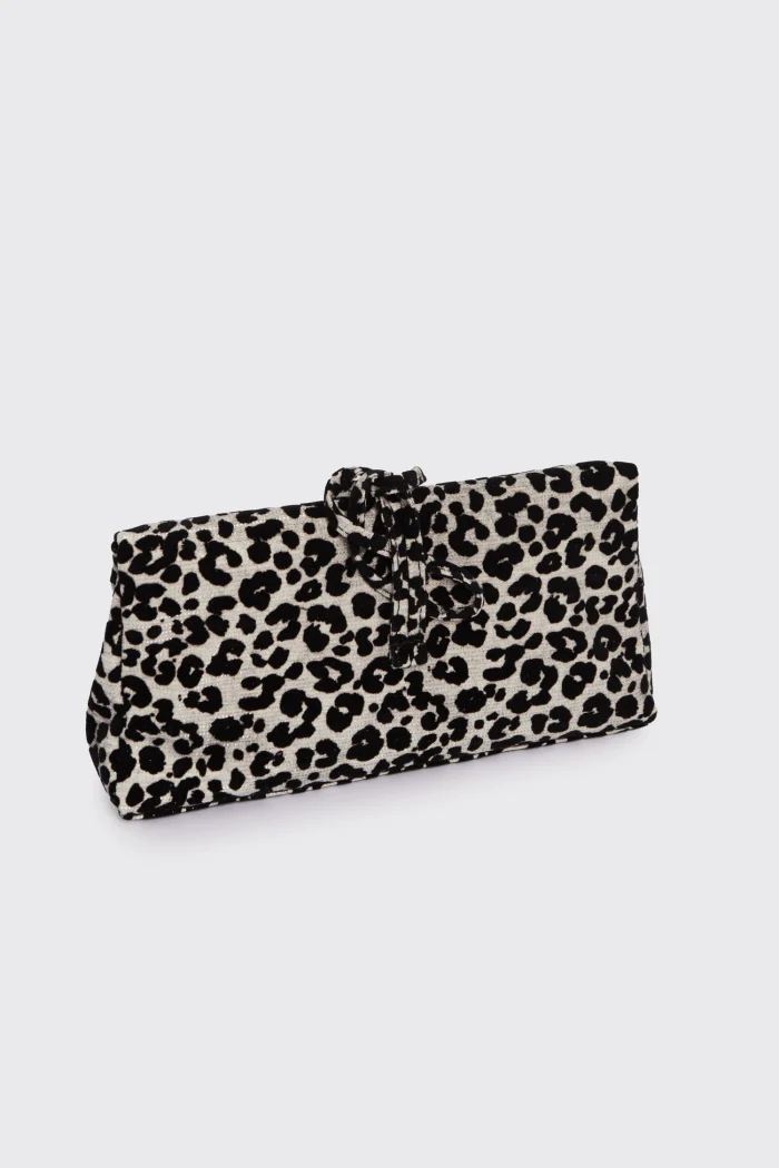 Lunchbag Downtown Animal Print Glam Τσάντα Εξοδου White - Image 4