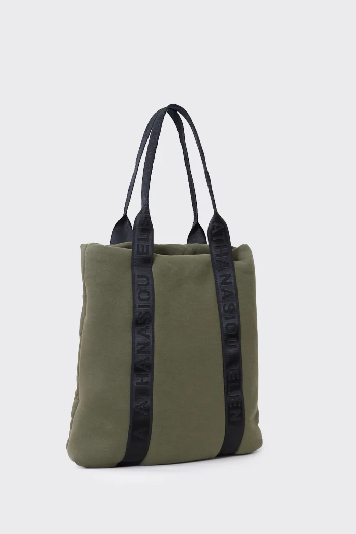 Essential Tote And Shopper Bag Χακι - Image 3