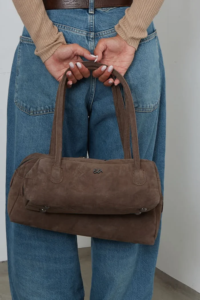 Silhouette Planet Τσαντα Ώμου Κακαο Small - Image 2