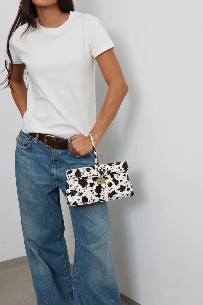 Lunchbag Downtown Animal Print Τσάντα Εξοδου White - Image 2