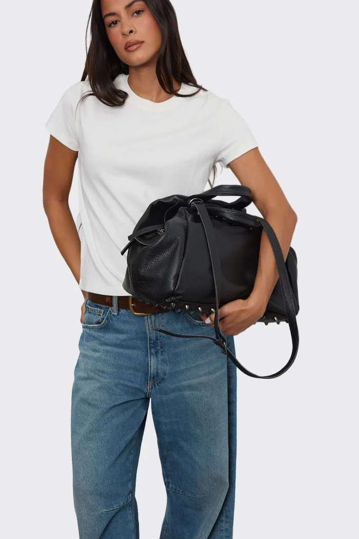 Bubble Bag Τσάντα Χειρος Μαυρη LARGE - Image 8