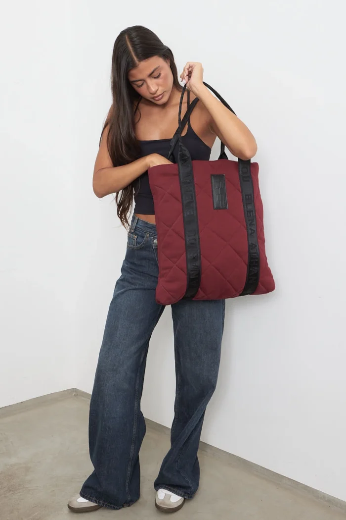 Essential Tote And Shopper Bag Μπορντω - Image 4