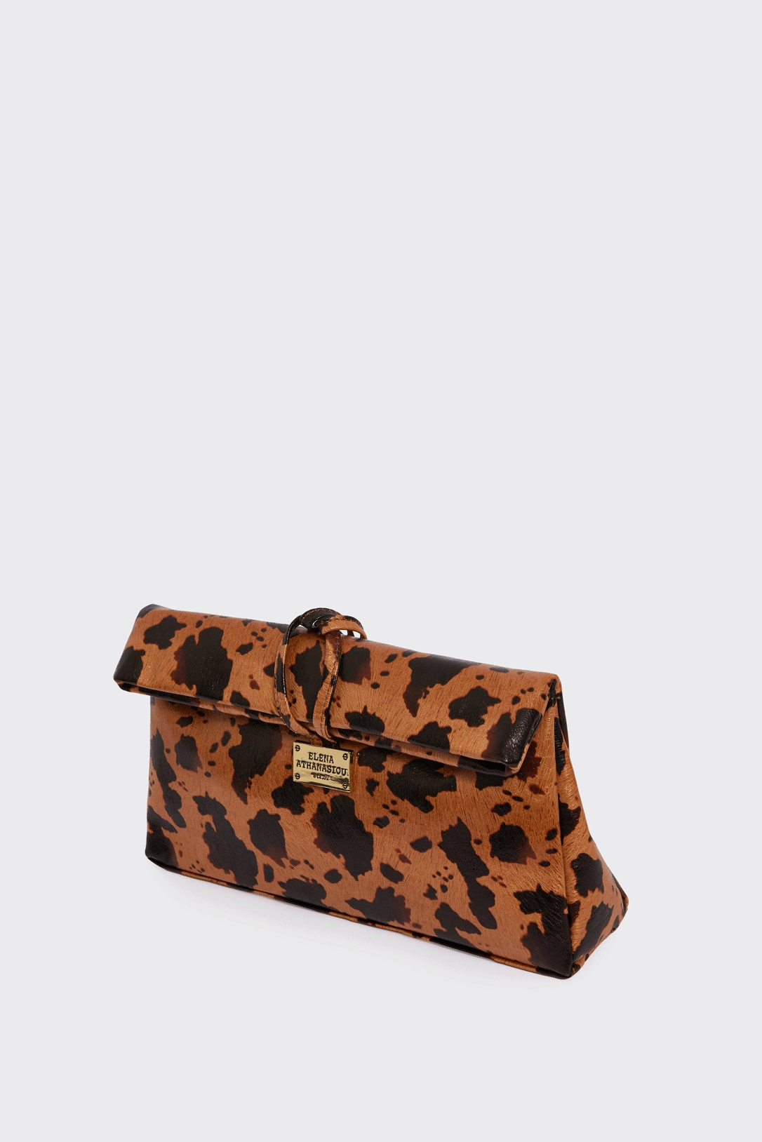 Lunchbag Downtown Animal Print Τσάντα Εξοδου Κονιακ - Image 1