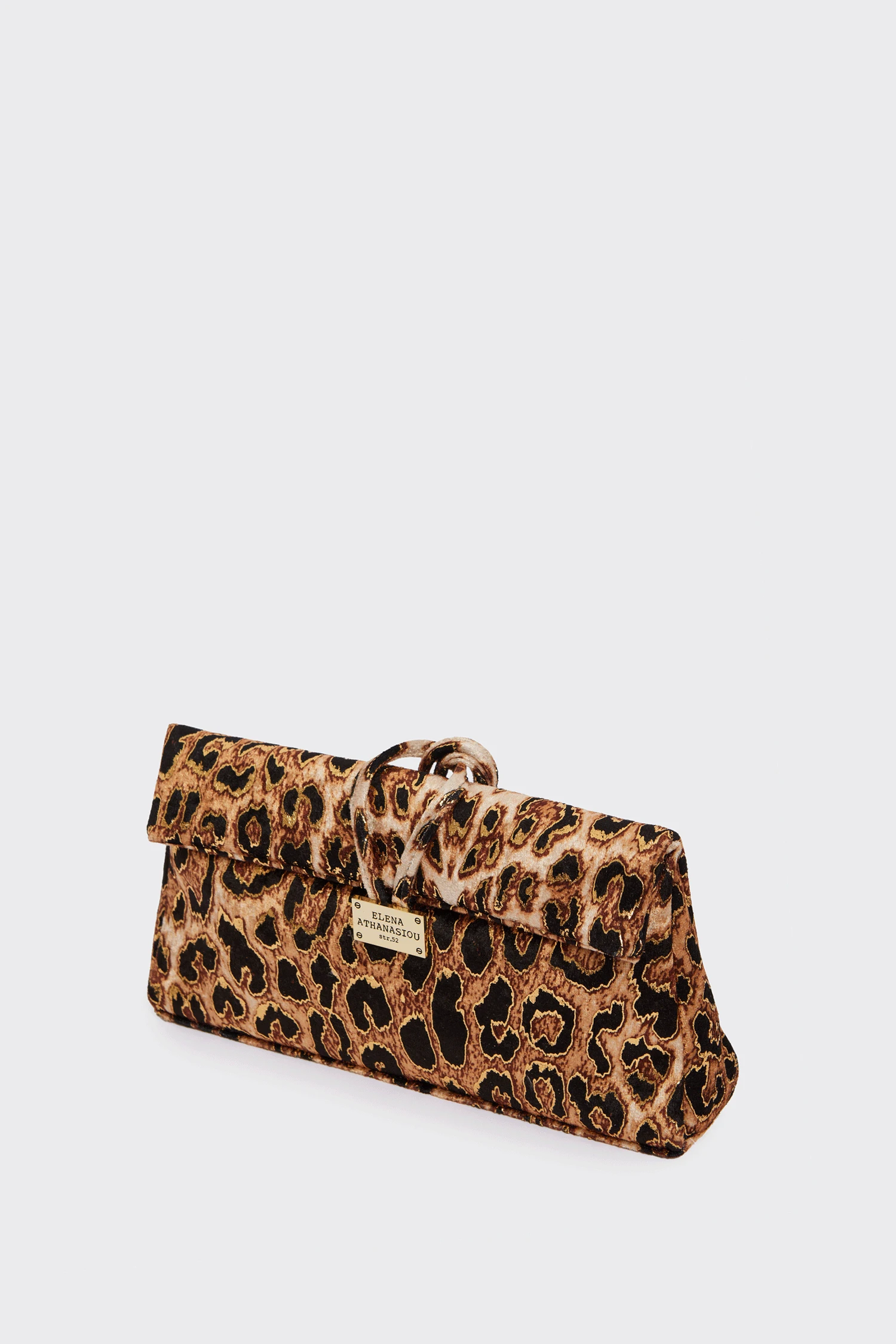 Lunchbag Downtown Animal Print Τσάντα Εξοδου Gold - Image 1