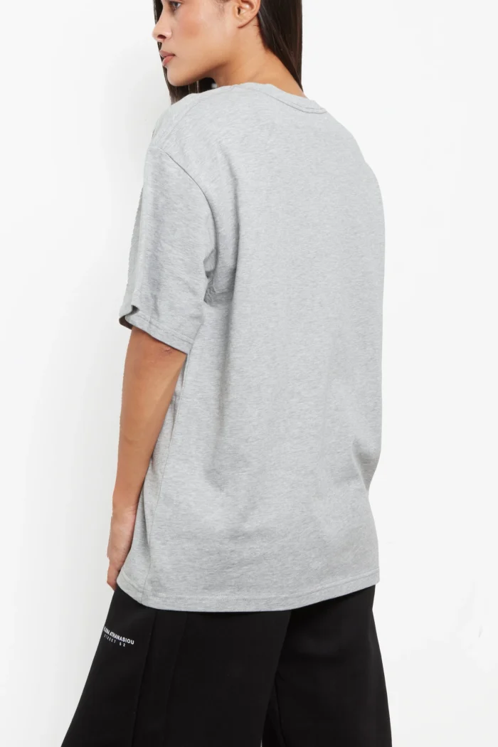 Essential T-Shirt Apparel Γκρι - Image 2
