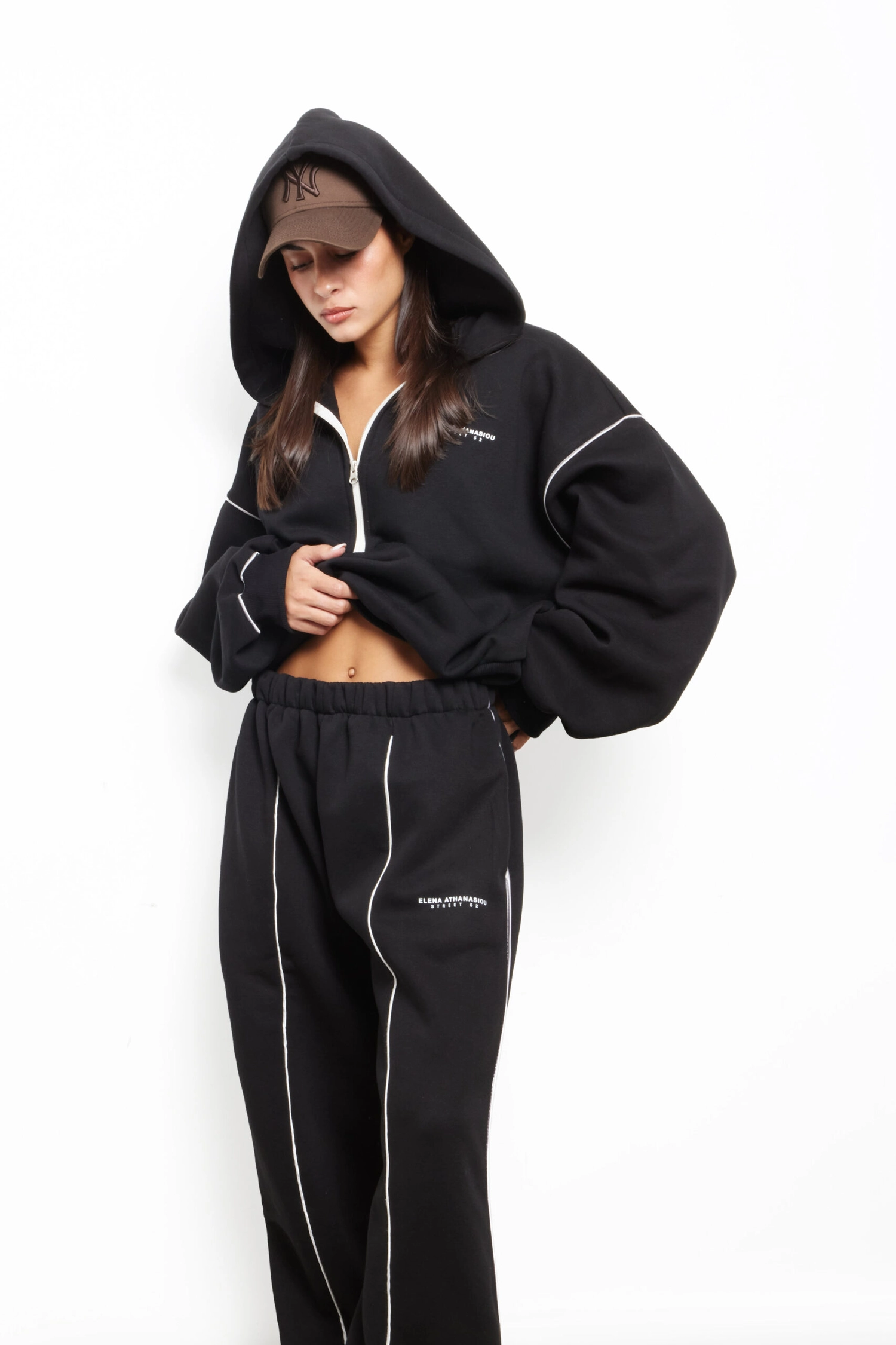 Essential Hoodie Apparel Μαυρο - Image 1