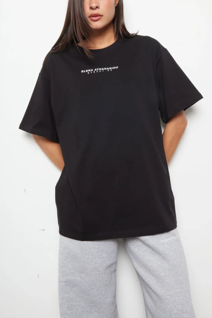 Essential T-Shirt Apparel Μαυρο - Image 3