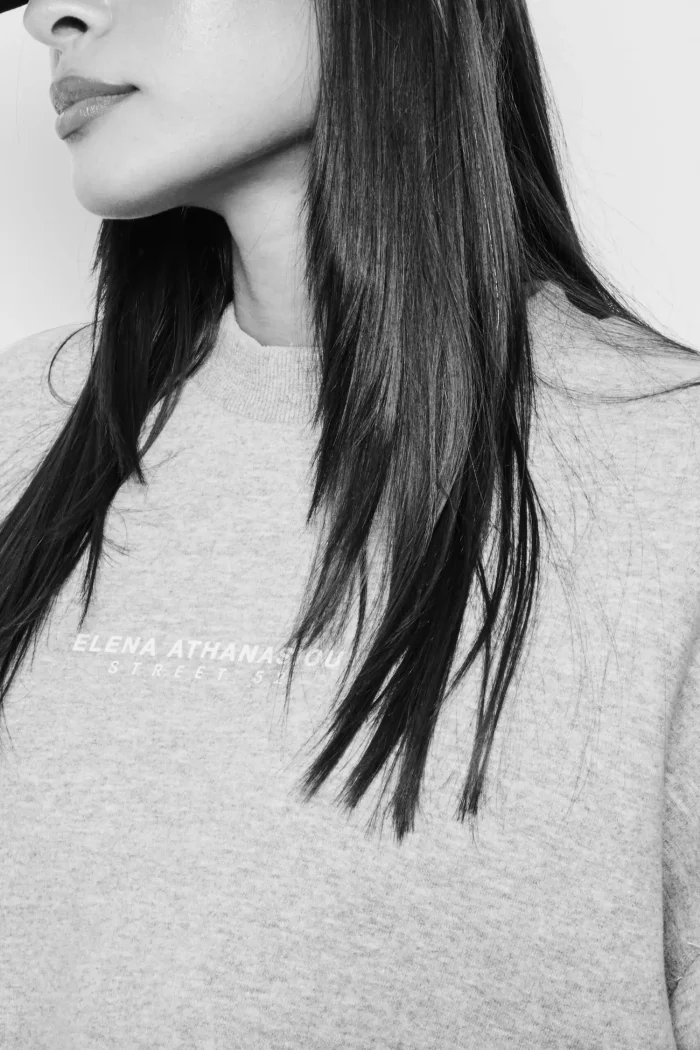 Essential Sweatshirt Apparel Γκρι - Image 4