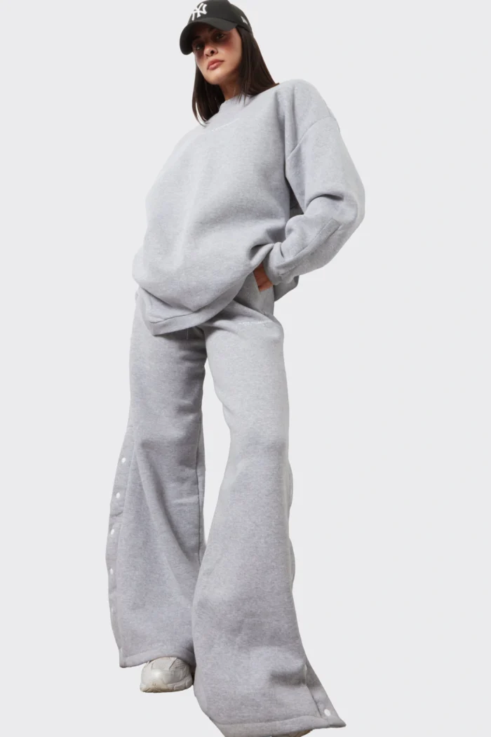 Essential Flared Pants Apparel Γκρι - Image 3