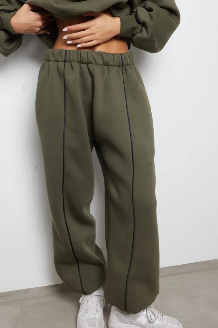 Essential Tracksuit Apparel Χακι - Image 3