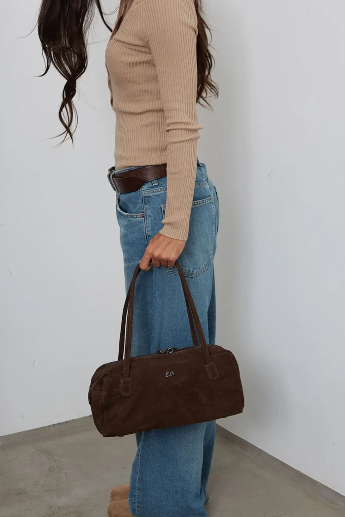 Silhouette Planet Τσαντα Ώμου Καφε - Image 6