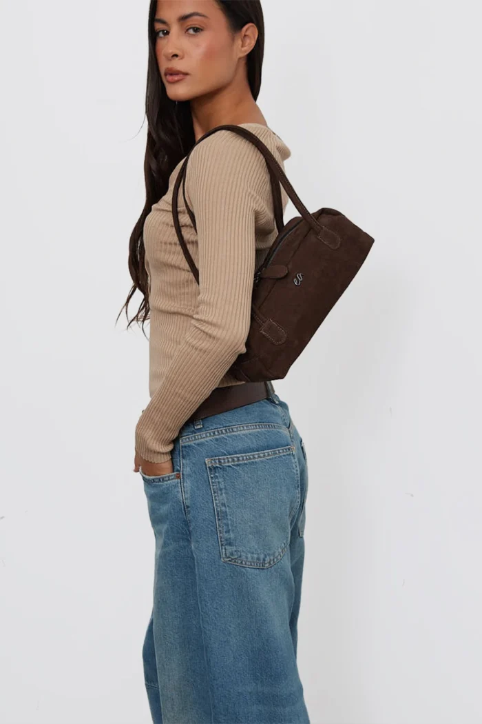 Silhouette Planet Τσαντα Ώμου Καφε - Image 2