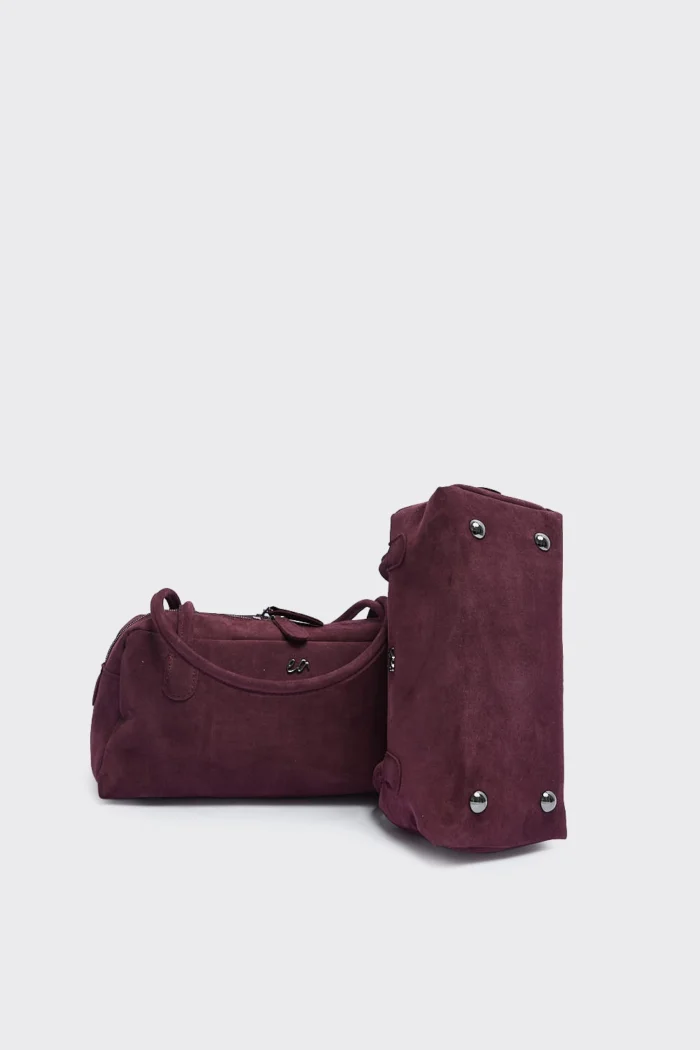 Silhouette Planet Τσαντα Ώμου Μπορντω Small - Image 4