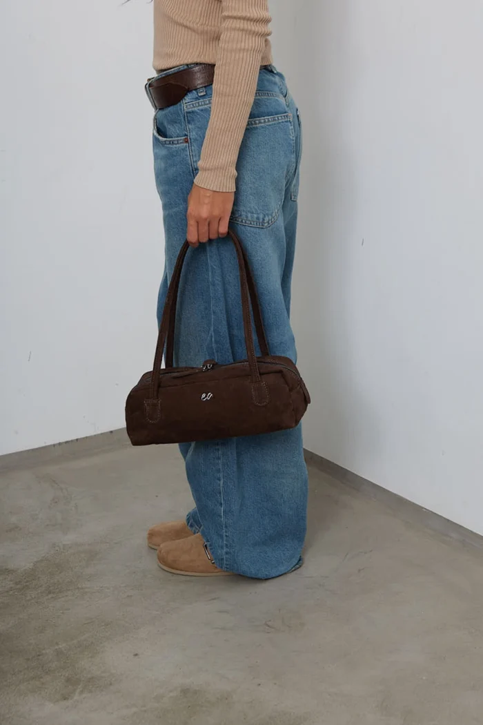 Silhouette Planet Τσαντα Ώμου Καφε - Image 7