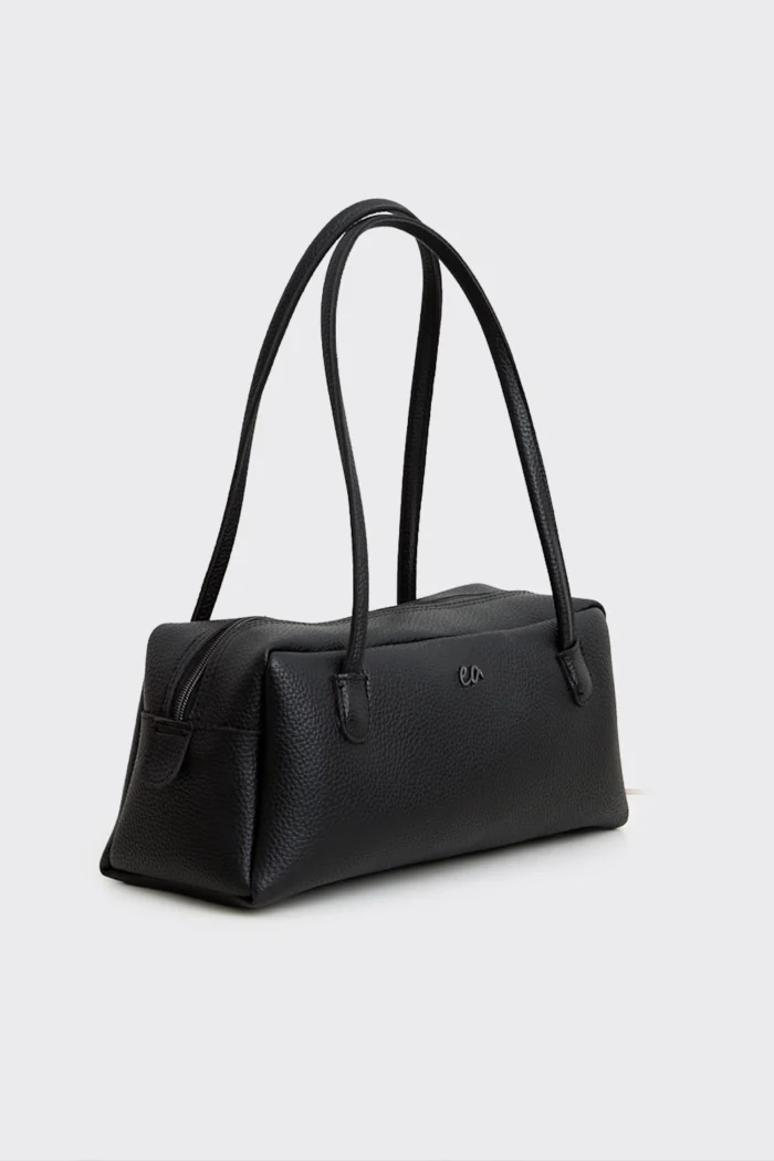 Silhouette Eco Τσάντα Ώμου Μαυρη Large - Image 2