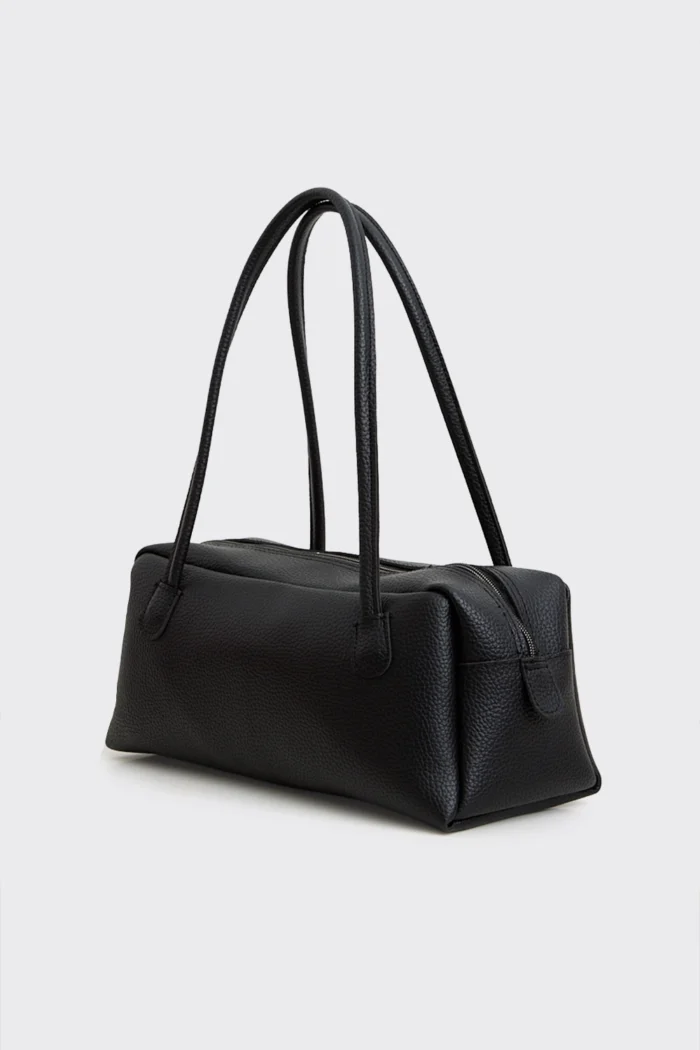 Silhouette Eco Τσάντα Ώμου Μαυρη Large - Image 6