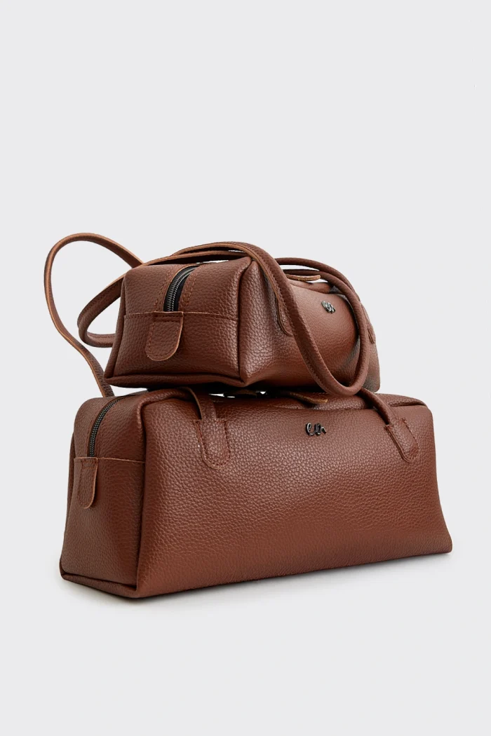 Silhouette Eco Τσάντα Ώμου Κονιακ Small - Image 2