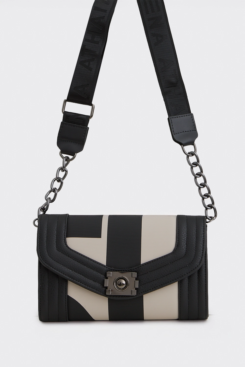 Streetline Ea Logo τσαντα Χιαστί Μπεζ - Image 1