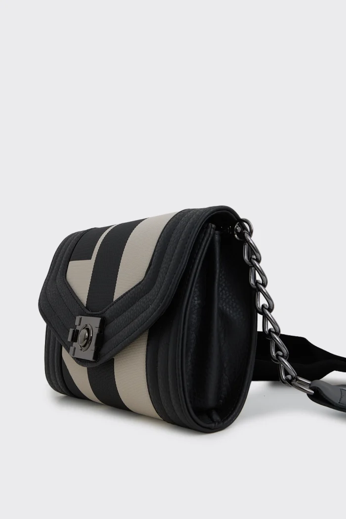 Streetline Ea Logo τσαντα Χιαστί Μπεζ - Image 2