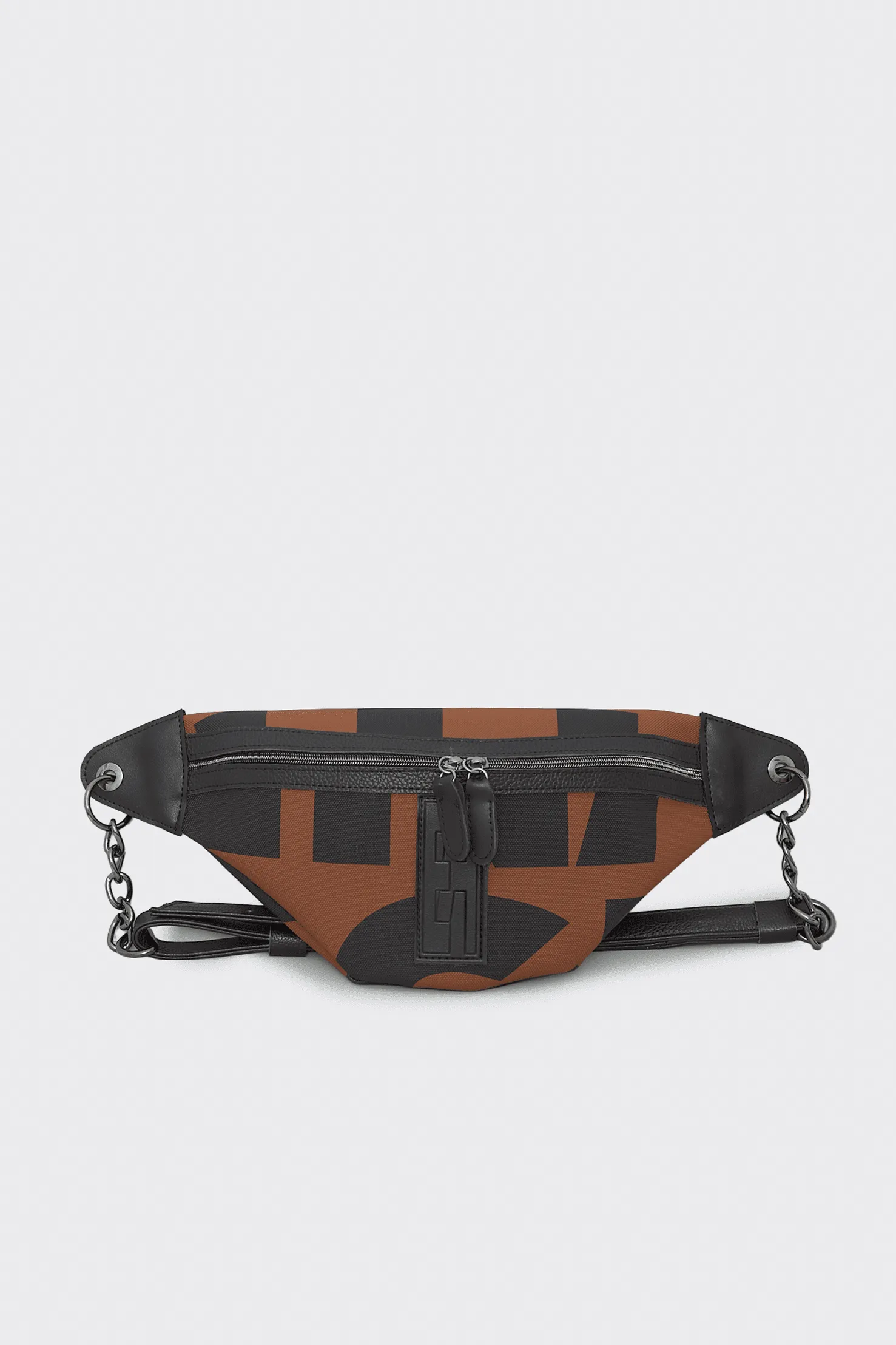 Body Bag EA Logo Τσάντα Χιαστί  Καφέ Small - Image 1