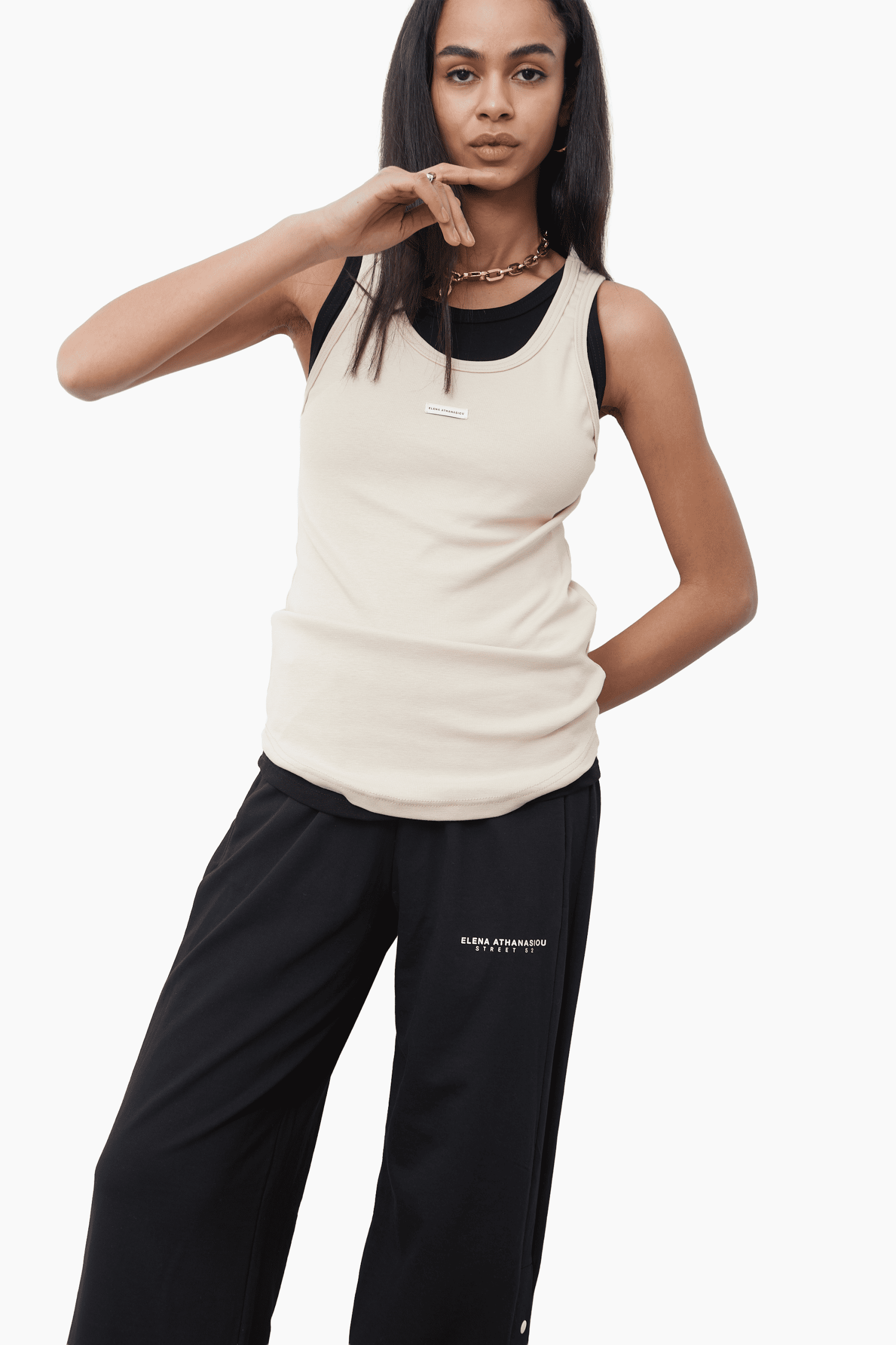 Essential Tank Top APPAREL  Μπεζ - Image 1