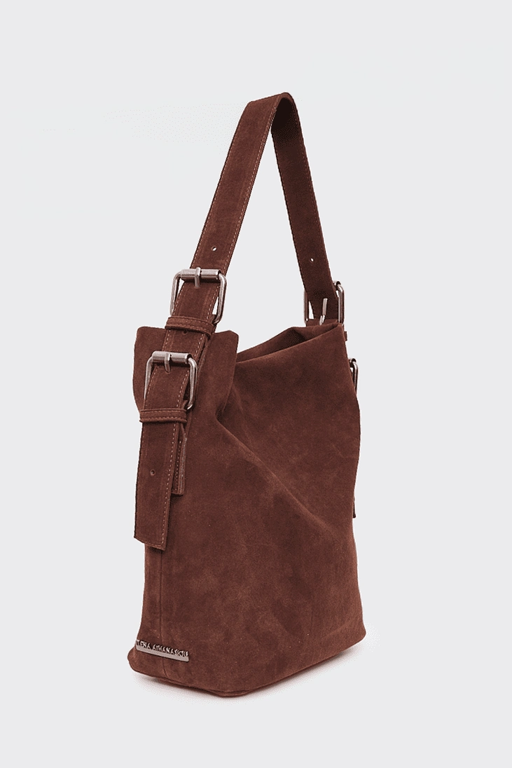 Day To Evening Planet Τσάντα Ώμου Καφέ Large - Image 1