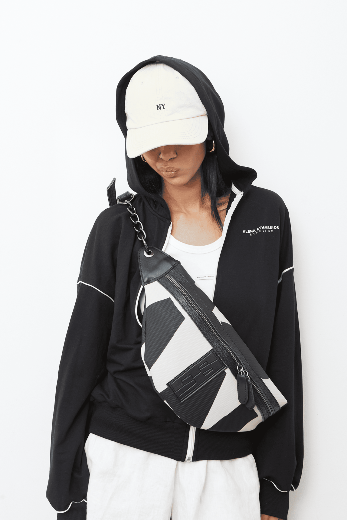 Body Bag EA Logo Τσάντα Χιαστί  Μπέζ Small - Image 2