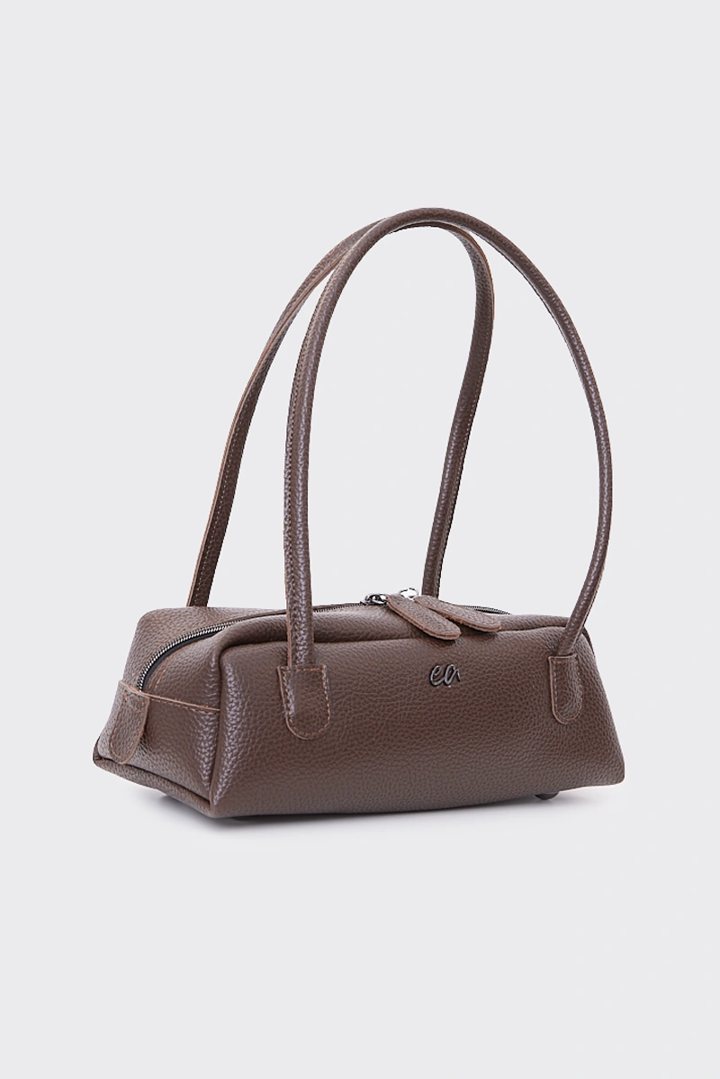 Silhouette Eco Τσαντα Ωμου Καφε Small - Image 1