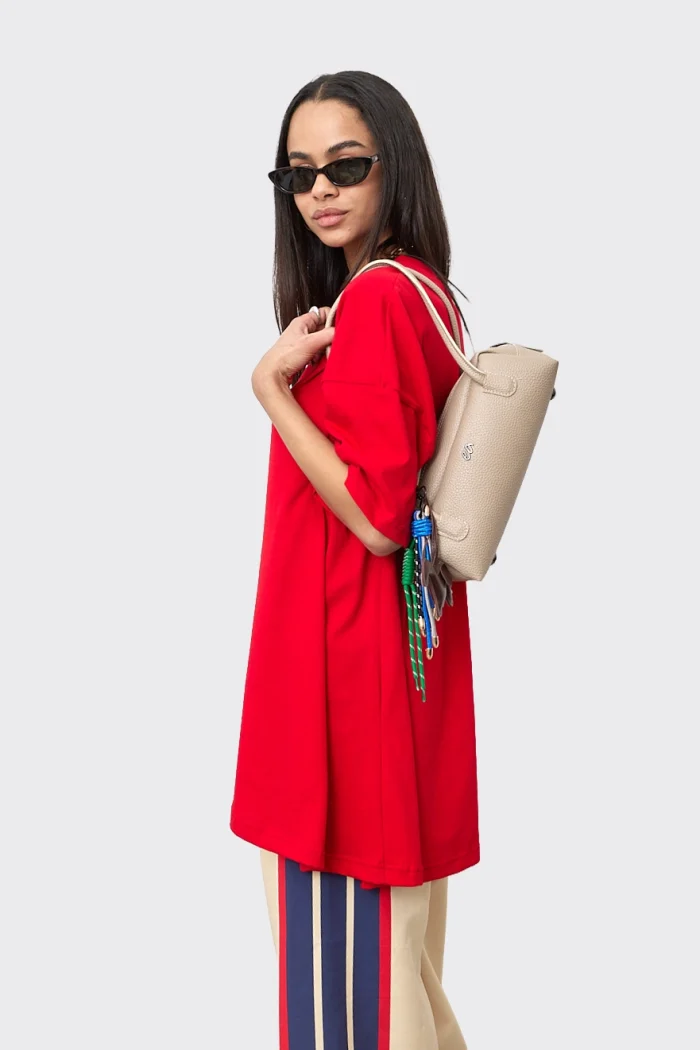 Silhouette Eco Τσαντα Ωμου Μπεζ Small - Image 5