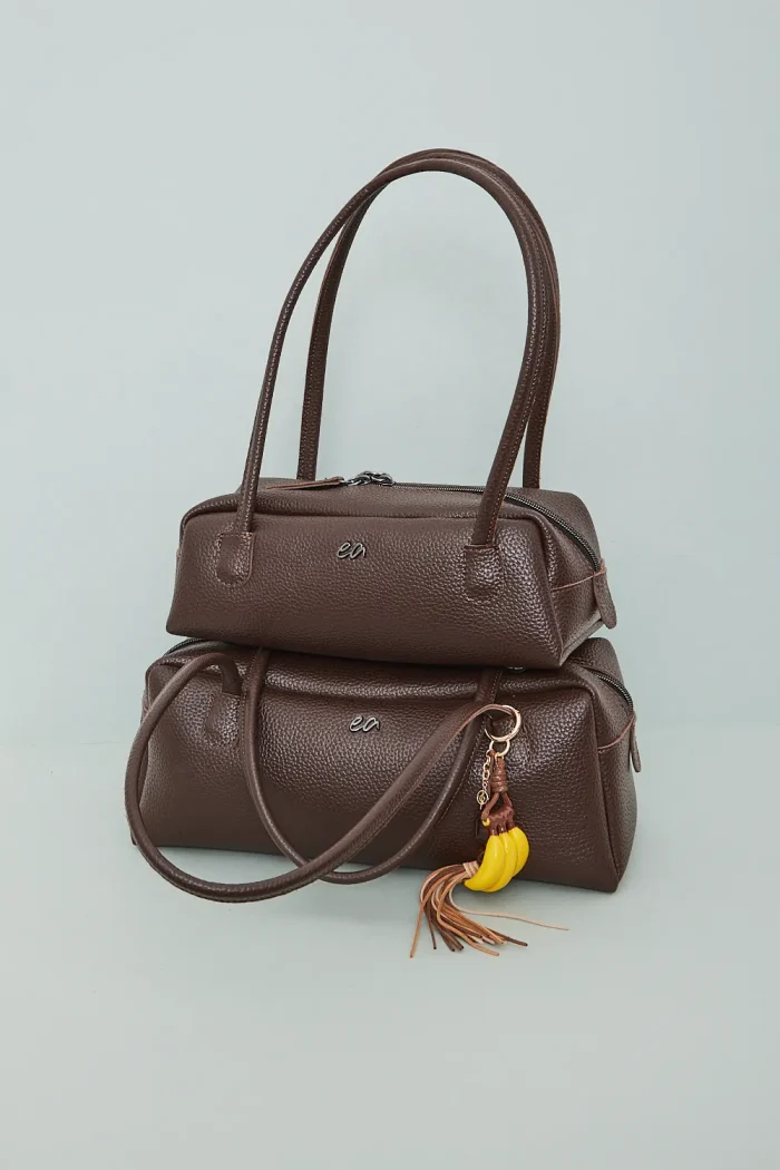 Silhouette Eco Τσαντα Ωμου Καφε Small - Image 3