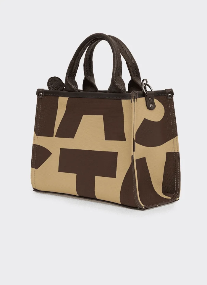 Crosstote EA Logo Τσάντα Χειρος Vanilla Small - Image 3