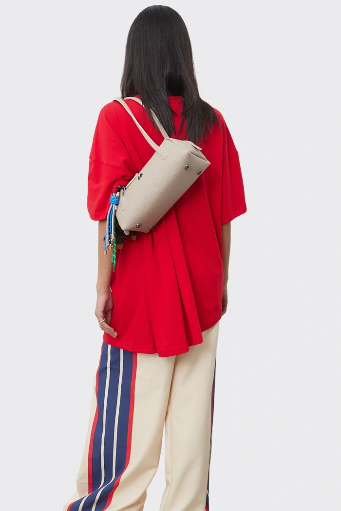 Silhouette Eco Τσαντα Ωμου Μπεζ Small - Image 2