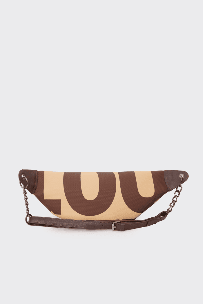 Body Bag Large Τσάντα Χιαστί EA Logo Vanilla - Image 3