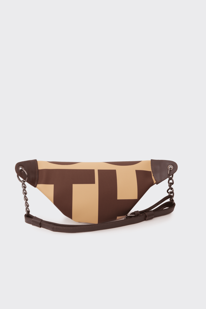 Body Bag EA  Logo Τσάντα Χιαστί Vanilla Small - Image 3