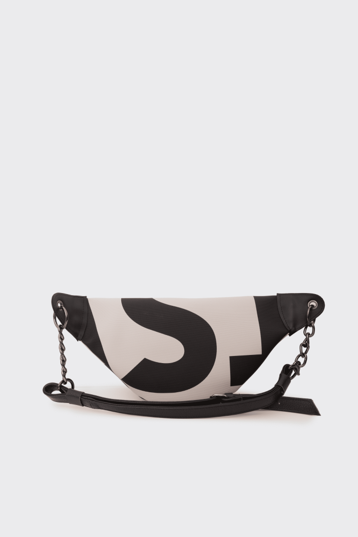 Body Bag EA Logo Τσάντα Χιαστί  Μπέζ Small - Image 3