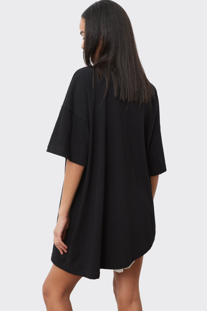 Essential t-shirt Ασύμετρο APPAREL  Μαυρο - Image 2